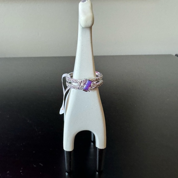 BP Sterling Ring with Lilac Opal (RBP 5711) - Picture 4 of 11